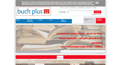 Desktop Screenshot of buch-plus.de